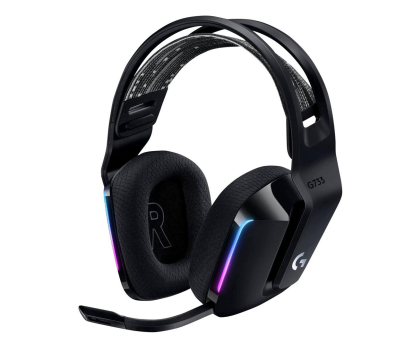 Słuchawka bezprzewodowa LOGITECH G733 LIGHTSPEED Wireless RGB Gaming Headset Black